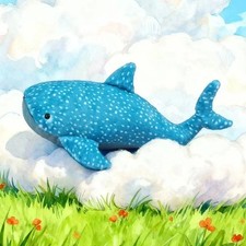 New Gobfrey Whale Shark 40cm Plush Toy - Gift Ready