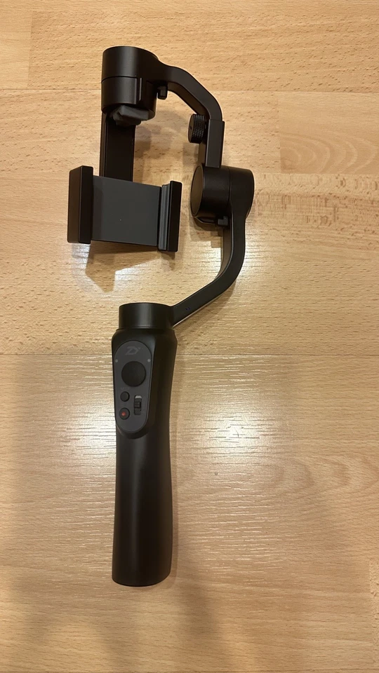 ZHIYUN Smooth-Q 3-Axis Handheld Smartphone Gimbal Stabilizer Black & Silver Case - Image 4 of 4