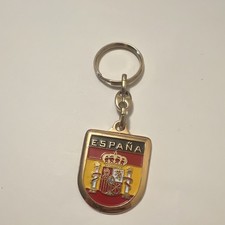 España Spain Coat of Arms Crest Souvenir Keychain Iberian Peninsula Travel Gift
