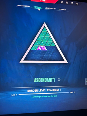 VALORANT PC Account Ascendant 1 Skins: Glitchpop Phantom Xerofang Vandal