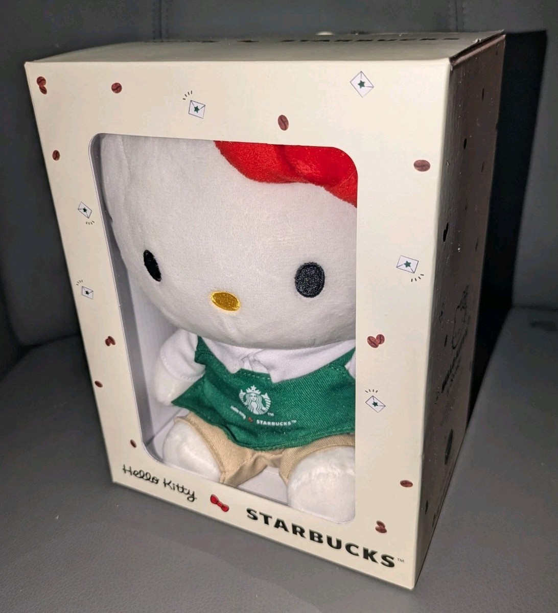 Hello Kitty X Starbucks Plush Doll By Sanrio | eBay