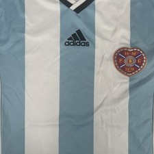 Seltenes Original Hearts Heart of Midlothian 2014/2015 Auswärts Fußballtrikot Medium