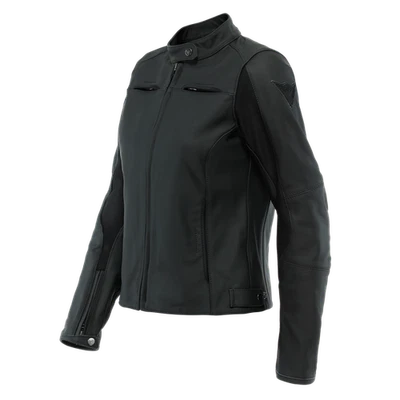 Dainese Razon 2 Lady Blouson en Cuir Noir - Photo 1/4