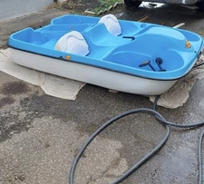 Paddle Boat Blue And White Great Condition $250 Or Best Offer Local Pick Up