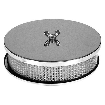 Mr. Gasket Low Riser Easy-Flow Air Cleaner Assembly 1 1/2'' Tall 6 1/2'' OD