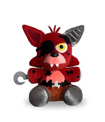 XSmart 7'' Withered Foxy Plush, FNaF Five Nights at Freddy's 2 Collectible