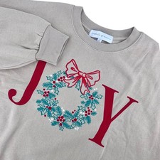 NWT State of Mine Womens Sweatshirt Large Tan...