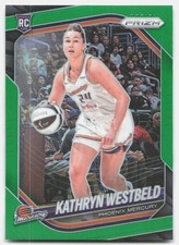 2025 Panini Prizm WNBA #29 Kathryn Westbeld Green Prizms Phoenix Mercury