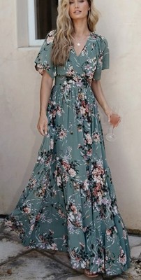 slim fit dress slacks Adelyn Maxi Dress main image 1