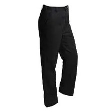 Mercer Culinary Renaissance Men's Black Chef Pants w/ Finished Cuffs - 5XL