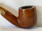 Oscar Lucite Savinelli 622 KS Italy Estate Briar Tobacco Pipe Bent Pot Nice — photo 10