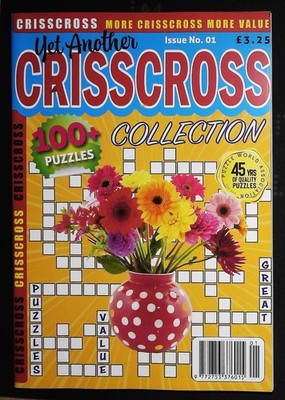 CRISS CROSS PUZZLE BOOK MAG YET ANOTHER COLLECTION ISSUE 1 100 PUZZLES TO SOLVE