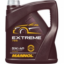 5 LITER MANNOL 5W-40 EXTREME ESTER MOTOR-ÖL LEICHTLAUF SYNTHETIC API ACEA A3 B4