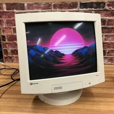 Gateway EV910 19" CRT VGA Computer Monitor Retro Gaming - 1600 x 1200