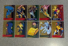1995 Fleer Ultra X-Men Complete 10 Card Suspe...