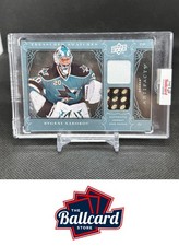 2009-10 Upper Deck Artifacts #TS-EN Evgeni Nabokov Treasured Swatches Blue /25
