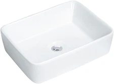Karran USA VC-501 Valera 18-3/4" Rectangular Vitreous China - White