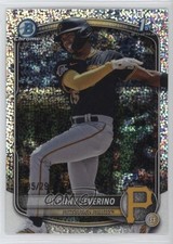 2025 Bowman Chrome Prospects Speckle Refractor /299 Jhonny Severino #BCP-233 tw0
