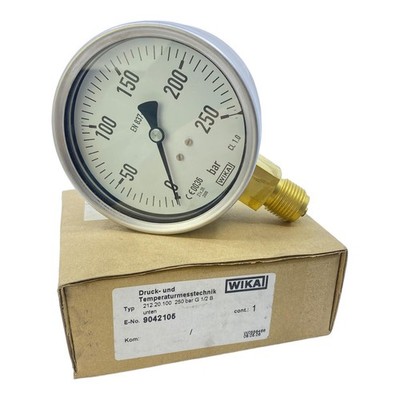 WIKA 212.20.100 Manometer für industriellen Einsatz 250 bar WIKA 212.20.100 Wika