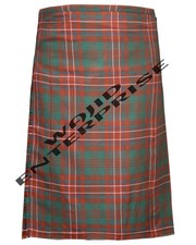 Scottish Handmade Traditional Wilson Ancient Tartan 8 Yard kilt 16 Oz For men's