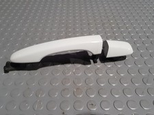 2014 Volvo V40 Cross Country Rear Door Handle Driver Side White 614