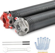 Garage Door Torsion Springs, Pair of 0.218 X 2 X 24Inch, Garage Door Springs....