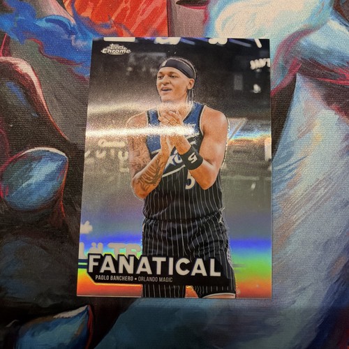 Topps Chrome Paolo Banchero Orlando Magic Fanatical Insert #FAN-13