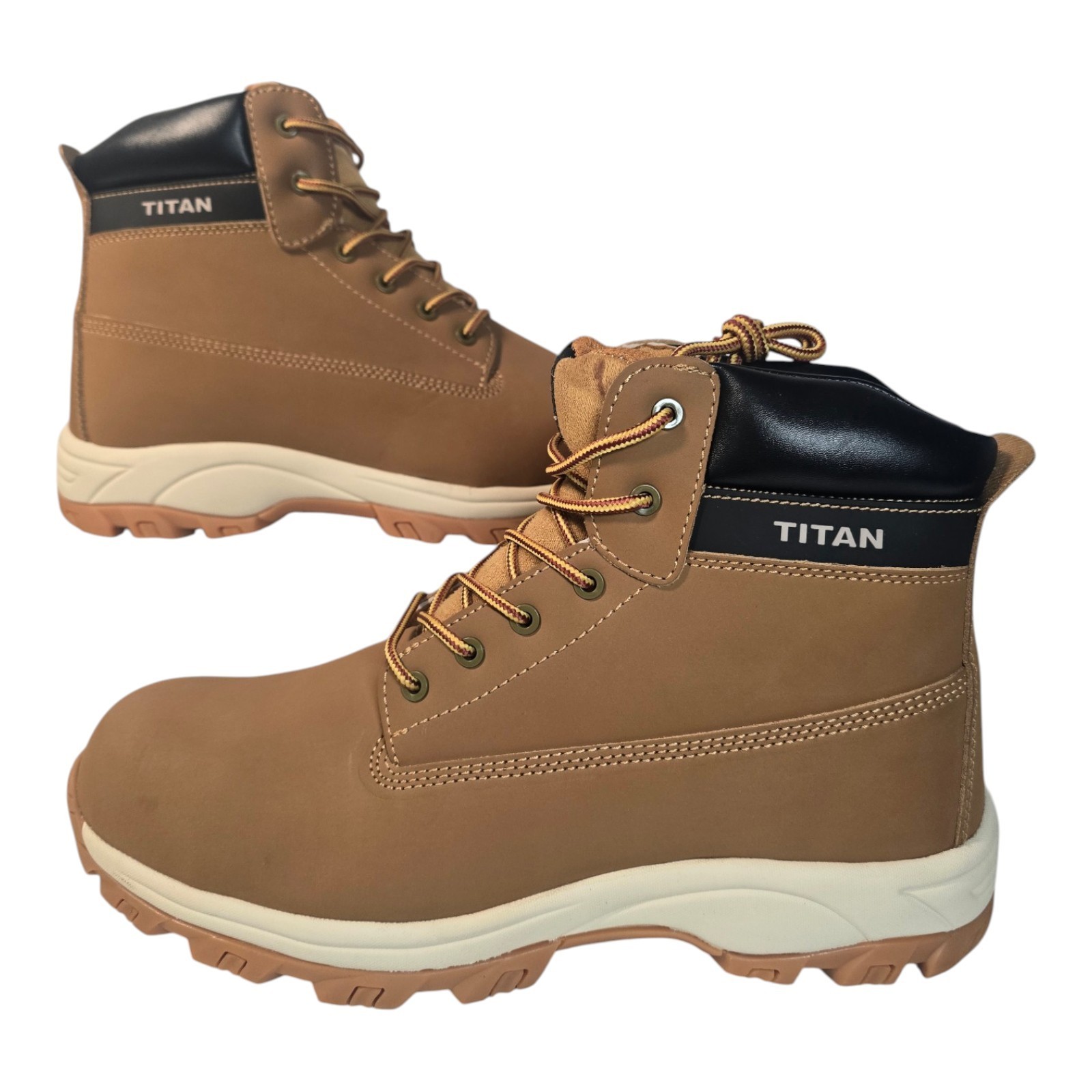 Titan Jaguar Honey S3 Safety Boots UK Size 12 EU 47 Waterproof Steel Toe Cap