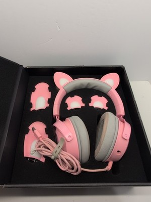 Razer Kraken Kitty V2 Pro Wired RGB Headset Interchangeable Ear Quart Pink #5