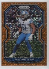 2020 Panini Prizm Orange Disco Prizm Jahlani Tavai #203 1l90