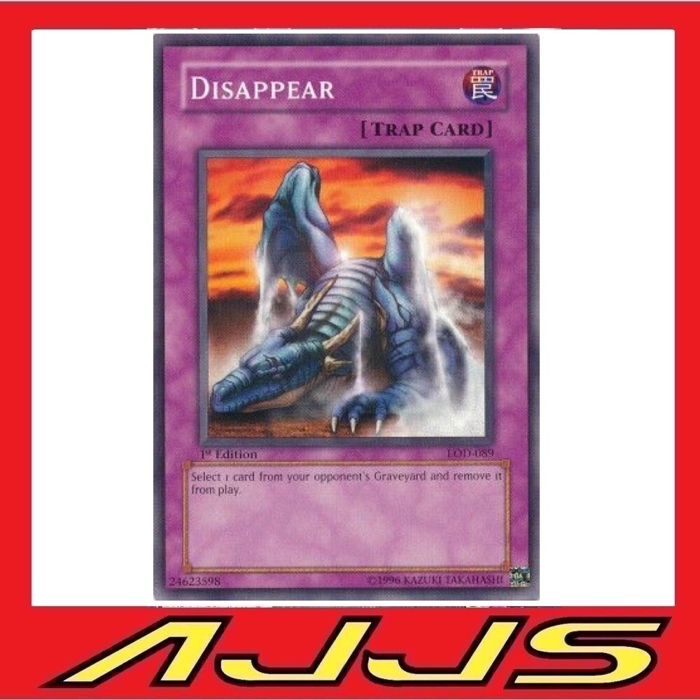 YuGiOh - Disappear - LOD-089 - 1st Edition - NM/M | eBay Australia YuGiOh - Disappear - LOD-089 - 1st Edition - NM/M | eBay Australia