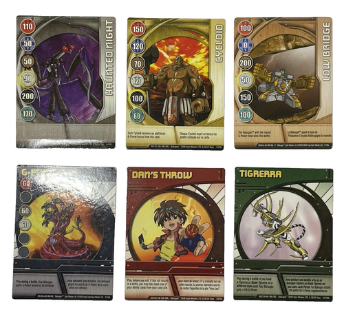 BAKUGAN Battle Brawlers, estuche de hojalata con inserto; 21 bolas magnéticas y 66 cartas - EX - Imagen 11 de 14