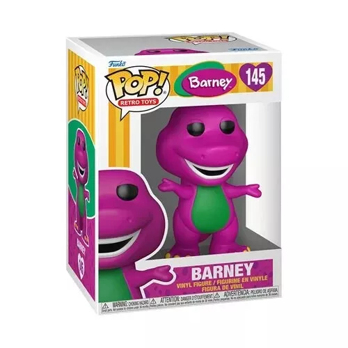 Funko POP! Retro Toys Barney The Dinosaur Figure #145 + Protector