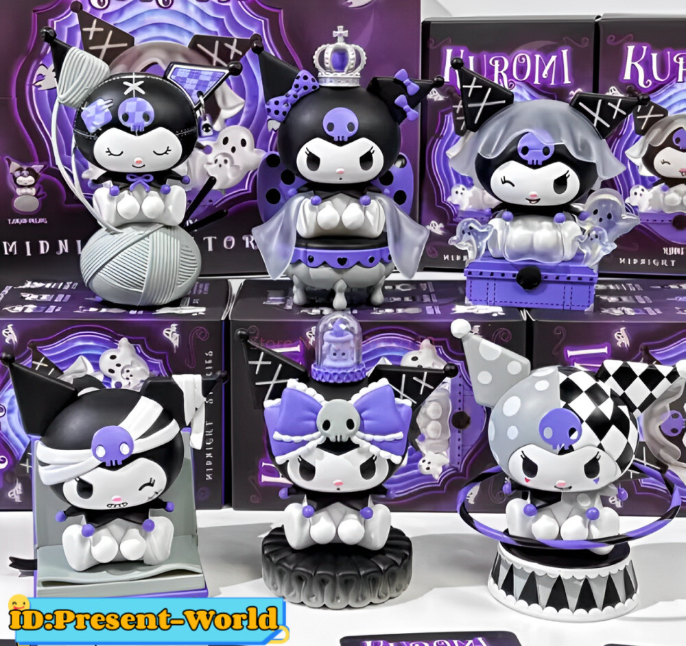 Sanrio Kuromi Dark Night Story Series Confirmed Blind Box Figure