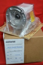 NOS Sterling Electric Worm Gear Speed Reducer S2206HQ03056141 30:1 Ratio SS Food