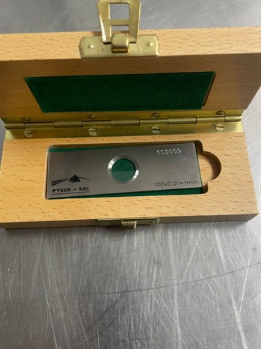 Gitter Pyser SGI Stufenmessschraube 100x0,01=1mm mit Koffer - Bild 17 von 17
