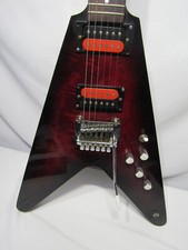 Hondo Deluxe Series 768 Flying V Electric Guitar 1980's