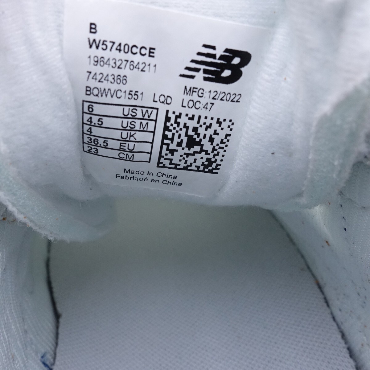 Size 6 Women's New Balance 57/40 Sneakers W5740CCE Tobacco/Navy | eBay