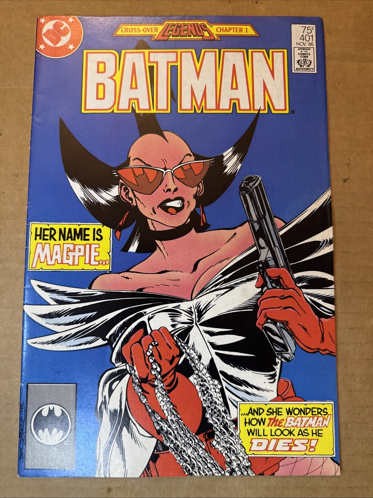 Batman #401 DC Comics 1986 FN 2nd Magpie