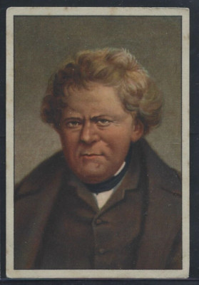 1938 Gutermann Famous Men #39 GEORG OHM Ohm's Law Is Named After Him Card