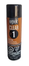 U-POL UP0796 Clear #1 UV Resistant Clearcoat Aerosol Spray Can 450ML UPOL