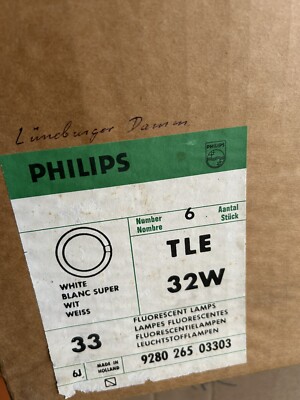 Philips TL E 32W Ring Leuchtstofflampe Cool White 32W/33 8000H