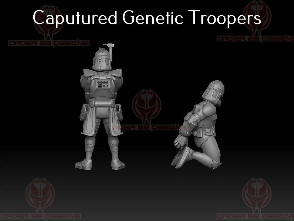 Star Wars Legion Captured Clone Objectives Custom 3D printed eBay