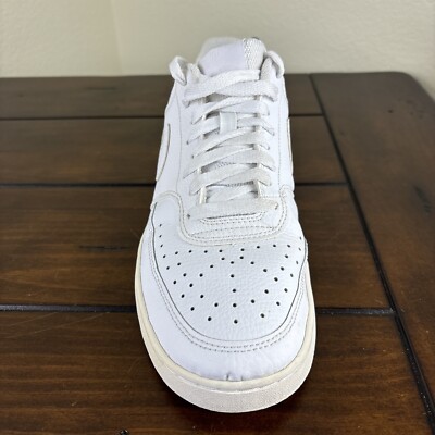 Nike Court Vision Low Triple White 2019 - CD5463-100 - Men display picture 2