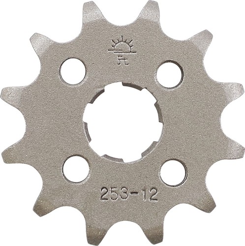 Pignone Anteriore Rfx Per Honda CR125 (1987-2003): 12 Denti, Acciaio Temprato, Ricambio Race Series
