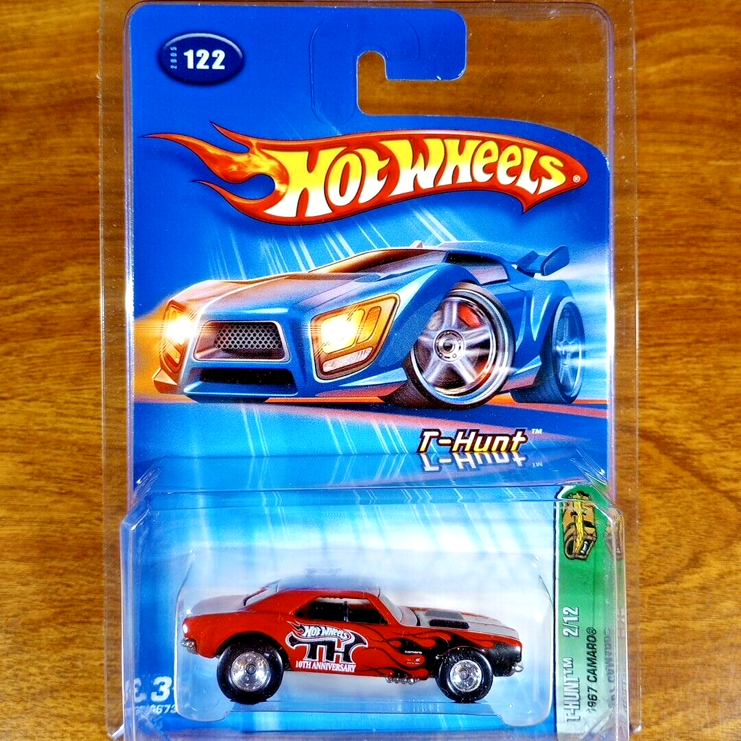 Hot Wheels Treasure Hunt T-Hunt '67 1967 Camaro Red Real Riders TH