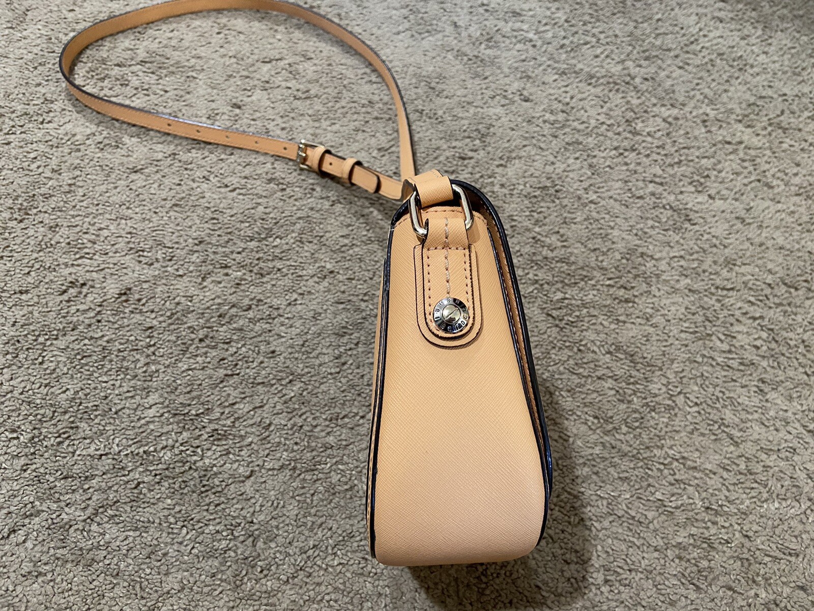 Henri Bendel W57th Mini Saddle Crossbody Bag in Gold … Gem