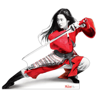 MULAN 2020 Lifesize CARDBOARD CUTOUT Standup Standee Poster Liu