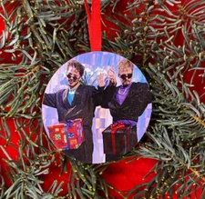 Justin Timberlake Dick in a Box CHRISTMAS TREE ORNAMENT Gift Exchange SNL Lonely