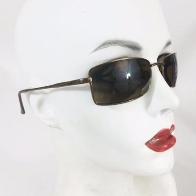 Leon Max Maxstudio Fashion Sunglasses Tortoise Metal Rectangle